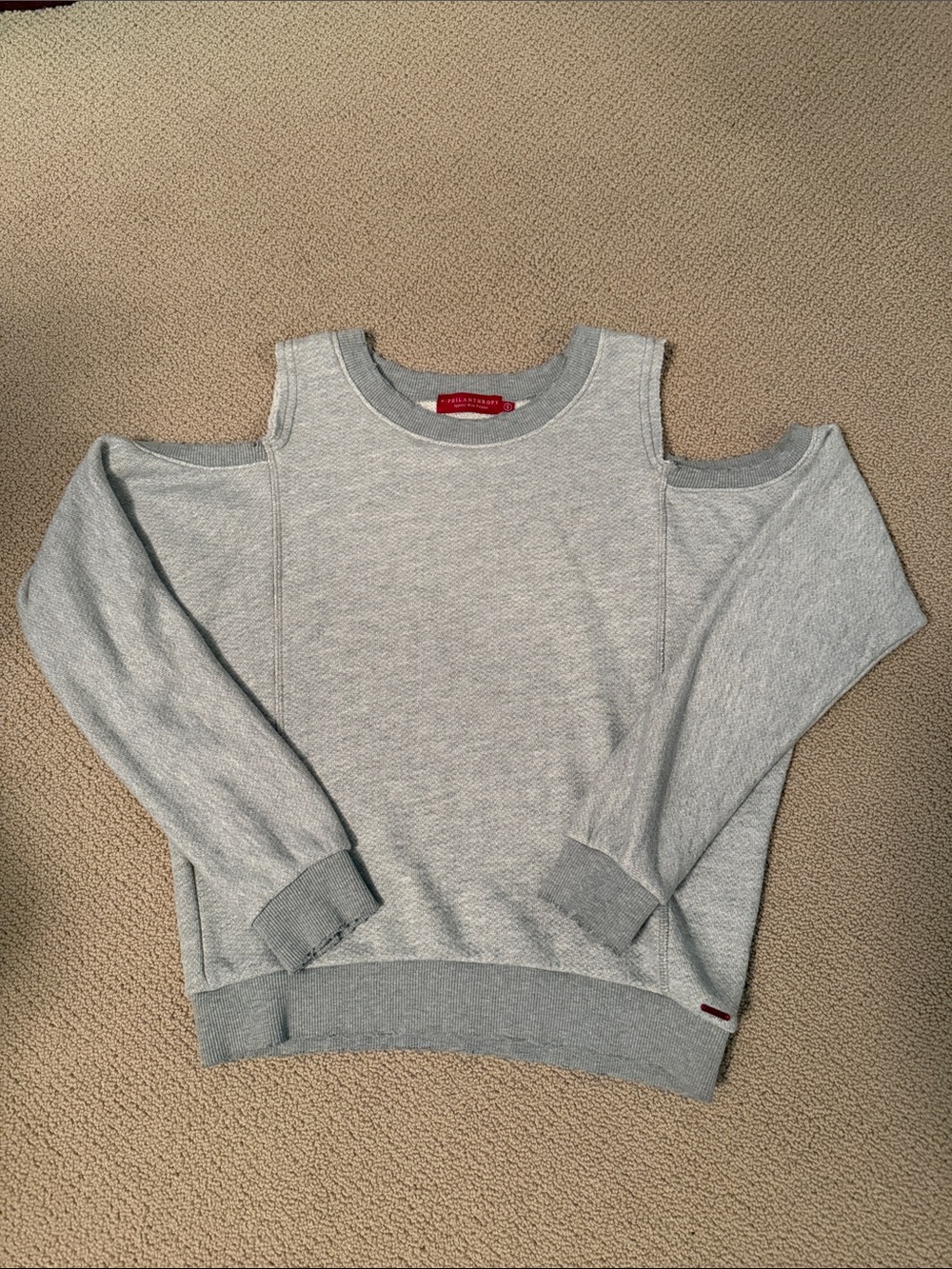 n:PHILANTHROPY Gray Crewneck Sweatshirt